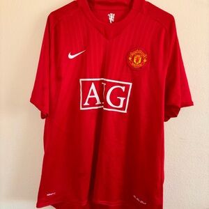 Nike Manchester United Red Jersey